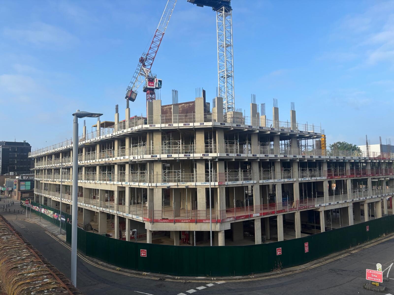 Summit Group construction site